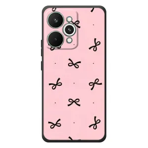 Чохол банти для RealMe 15 Pro (Чорні бантики)