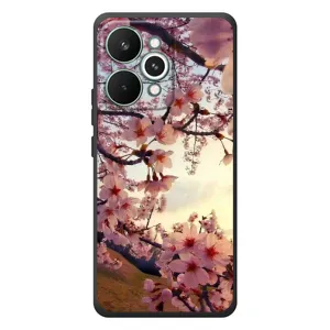 Чехол с принтом САКУРЫ на RealMe 15 Pro (Цветущая сакура)