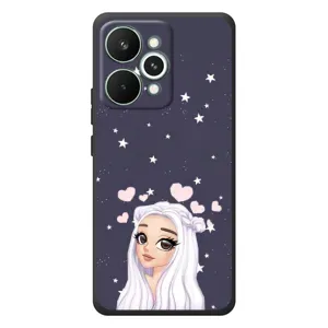 Чохол Стильні дівчата на RealMe 15 Pro (Дівчина та серця)
