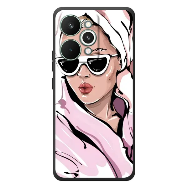 Чехол с рисунком «Девушка в халате» для Realme 15 Pro Чехол с рисунком «Девушка в халате» для Realme 15 Pro