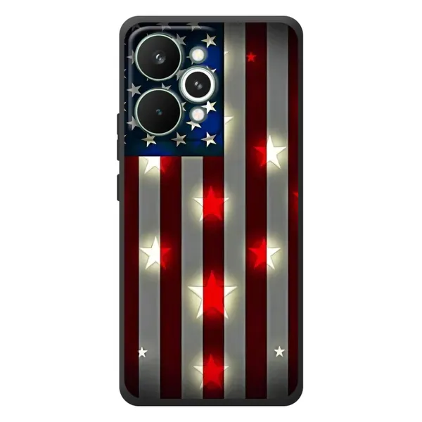 Чехол с рисунком «Флаг США 2» для Realme 15 Pro Чехол с рисунком «Флаг США 2» для Realme 15 Pro