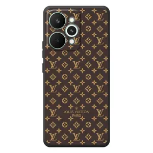 Чохол Стиль Louis Vuitton на RealMe 15 Pro (Фон Луі Віттон)