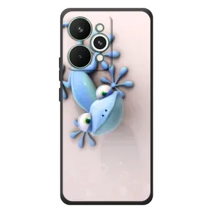 Чехлы с изображением разных животных для RealMe 15 Pro (Геккон)