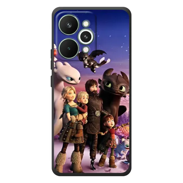 Чехол с рисунком «Герои дракона» для Realme 15 Pro Чехол с рисунком «Герои дракона» для Realme 15 Pro