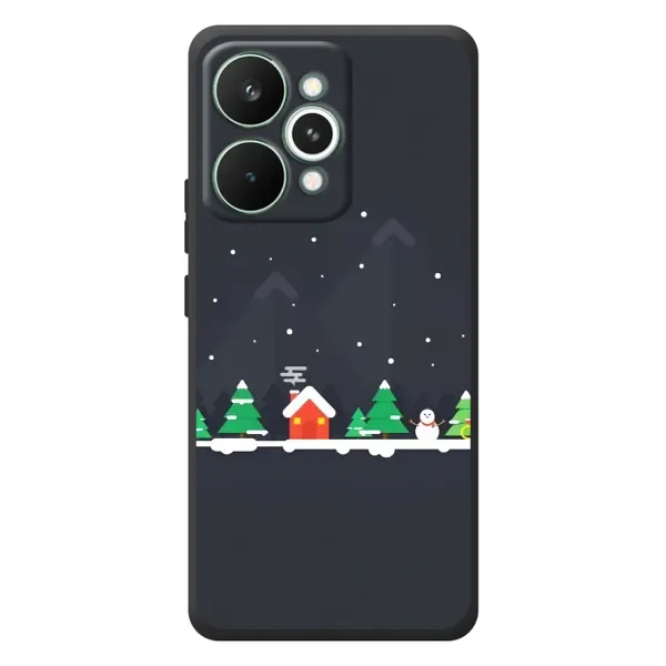 Чехол с рисунком «Город зимний» для Realme 15 Pro Чехол с рисунком «Город зимний» для Realme 15 Pro