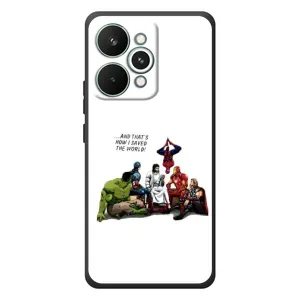 Чехлы для RealMe 15 Pro (Для Христиан) (Иисус супергерой)