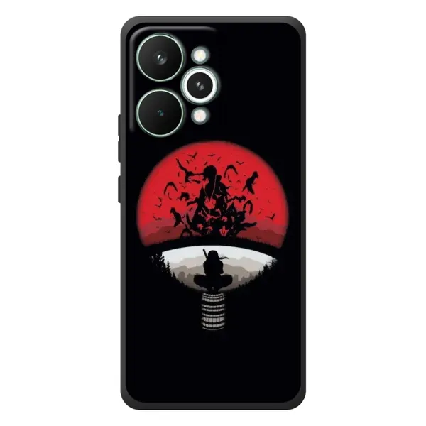 Чехол с рисунком «Итачи на черном» для Realme 15 Pro Чехол с рисунком «Итачи на черном» для Realme 15 Pro