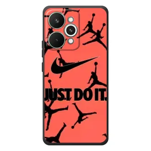 Силіконовый Чохол Nike Air Jordan на РеалМе 15 Про (Just Do It)