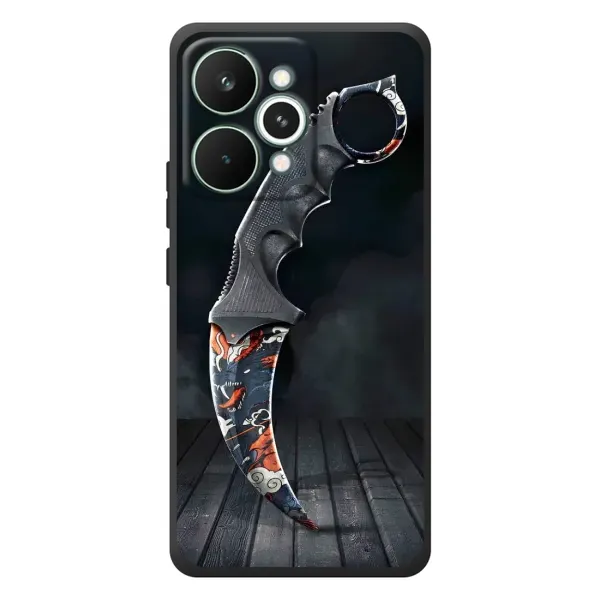 Чехол с рисунком «Кинжал КС ГО» для Realme 15 Pro Чехол с рисунком «Кинжал КС ГО» для Realme 15 Pro