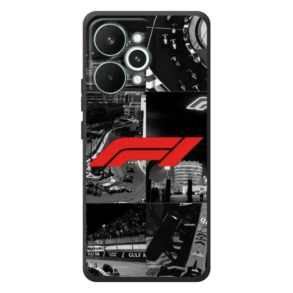Чехол с рисунком «Коллаж Формула 1» для Realme 15 Pro Чехол с рисунком «Коллаж Формула 1» для Realme 15 Pro