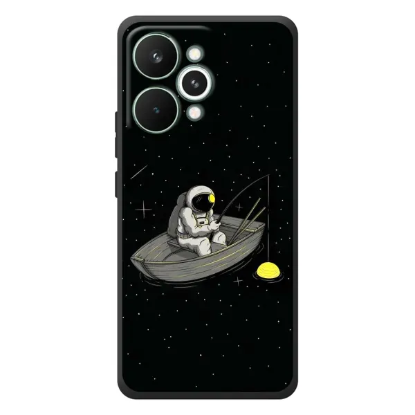 Чехол с рисунком «Космонавт на рыбалке» для Realme 15 Pro Чехол с рисунком «Космонавт на рыбалке» для Realme 15 Pro