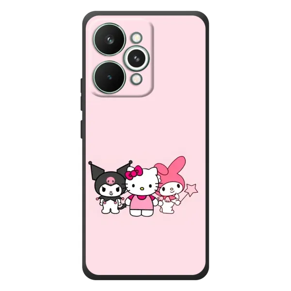 Чехол с рисунком «Куроми Мелоди Китти» для Realme 15 Pro Чехол с рисунком «Куроми Мелоди Китти» для Realme 15 Pro