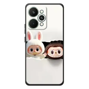 Чехол с принтом Лабубу для RealMe 15 Pro (Фигурки Labubu)
