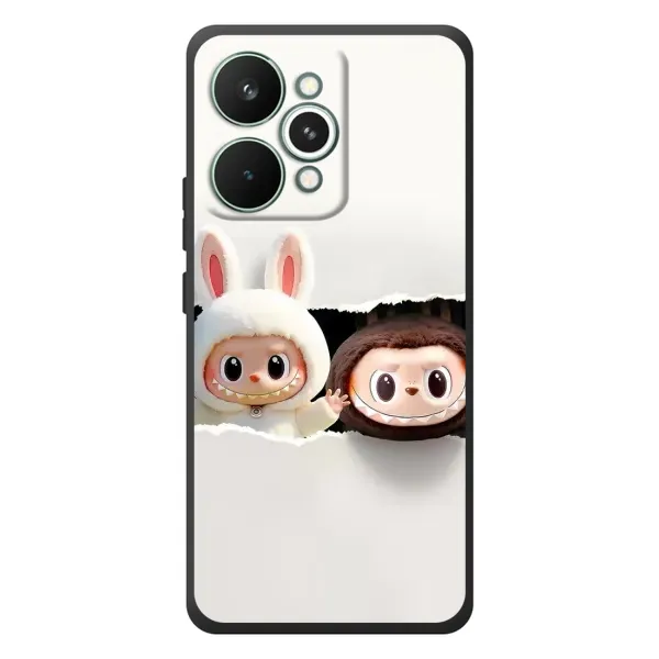Чехол с рисунком «Фигурки Labubu» для Realme 15 Pro Чехол с рисунком «Фигурки Labubu» для Realme 15 Pro