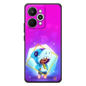 Чехол Бравл Старс для RealMe 15 Pro (Леон в костюме Акулы)