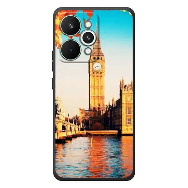 Чехол с рисунком «Летний Лондон» для Realme 15 Pro