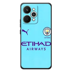 Силиконовые Чехлы принт Футбол на RealMe 15 Pro (Man City)