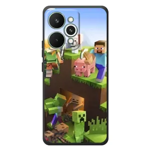 Чехлы для RealMe 15 Pro (Персонажи Майн Крафт) (Майн-крафт)
