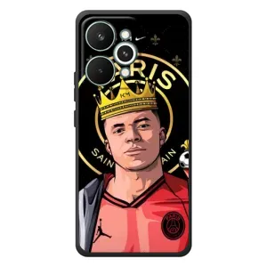 Чохол (TPU) з Футболістом на RealMe 15 Pro (Mbappe King)