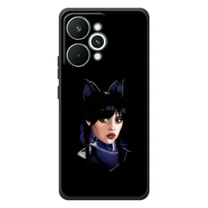 Чехлы с принтом Уэнсдей на RealMe 15 Pro (Милая Уэнсдей)