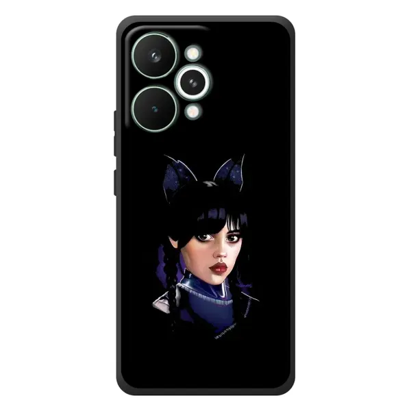Чехол с рисунком «Милая Уэнсдей» для Realme 15 Pro Чехол с рисунком «Милая Уэнсдей» для Realme 15 Pro