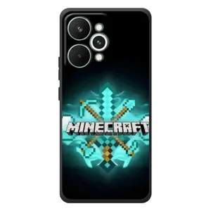 Чехол майнкрафт для RealMe 15 Pro (MineCraft 2)