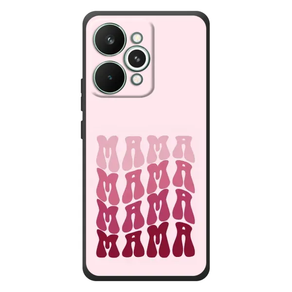 Чехол с рисунком «Надпись мама» для Realme 15 Pro Чехол с рисунком «Надпись мама» для Realme 15 Pro
