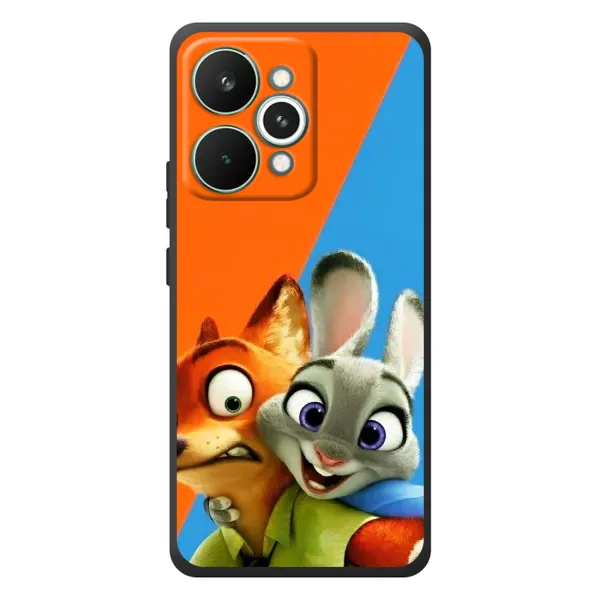 Чохол з малюнком «Нік і Хопс» для Realme 15 Pro