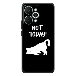 Бампер с изображением Котиков для РеалМи 15 Про (Not Today)