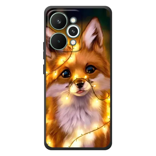 Чехол с рисунком «Новогодний лисенок» для Realme 15 Pro Чехол с рисунком «Новогодний лисенок» для Realme 15 Pro