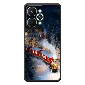 Силіконовий бампер на різдво для RealMe 15 Pro (Потяг)