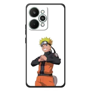 Чехлы с принтом Наруто на RealMe 15 Pro (Радосный Наруто)