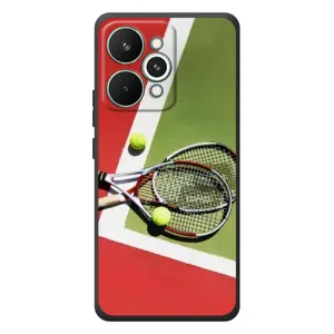 Чохли з прінтом Спортивна тематика для RealMe 15 Pro (Ракетки теніс)