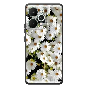 Чехол с ромашками на RealMe 15 Pro (Рамка в ромашках)