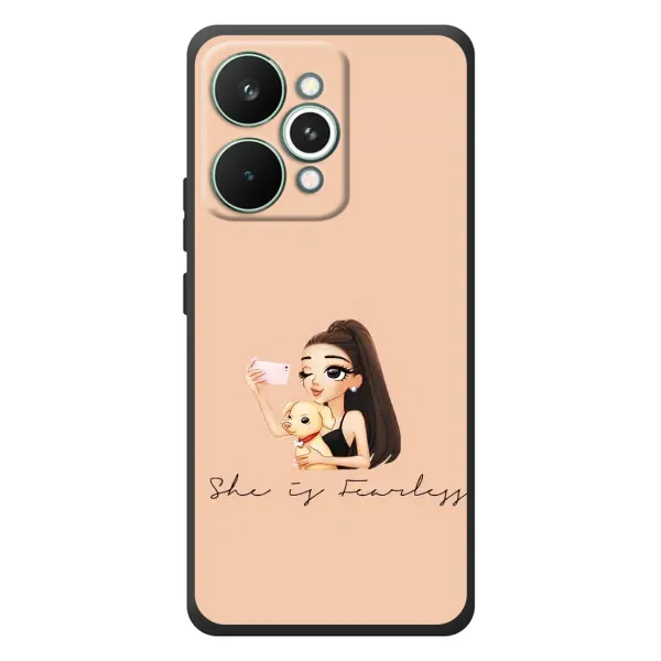 Чехол с рисунком «С собакой» для Realme 15 Pro