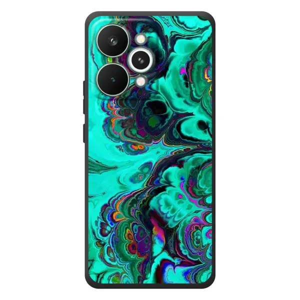 Чехол с рисунком «Салатный мрамор» для Realme 15 Pro Чехол с рисунком «Салатный мрамор» для Realme 15 Pro