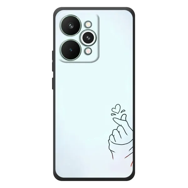 Чехол с рисунком «Сердце на голубом» для Realme 15 Pro Чехол с рисунком «Сердце на голубом» для Realme 15 Pro