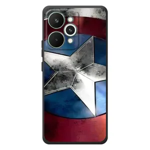 Чехол с Щитом Капитана Америки на RealMe 15 Pro (Щит Капитана Америки)