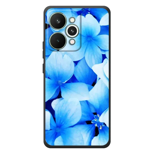 Чехол с рисунком «Синие цветы» для Realme 15 Pro Чехол с рисунком «Синие цветы» для Realme 15 Pro