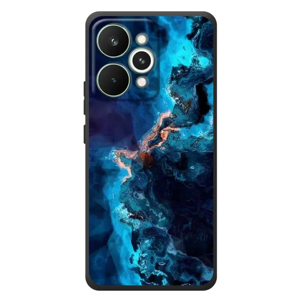 Чехол с рисунком «Синий мрамор» для Realme 15 Pro Чехол с рисунком «Синий мрамор» для Realme 15 Pro