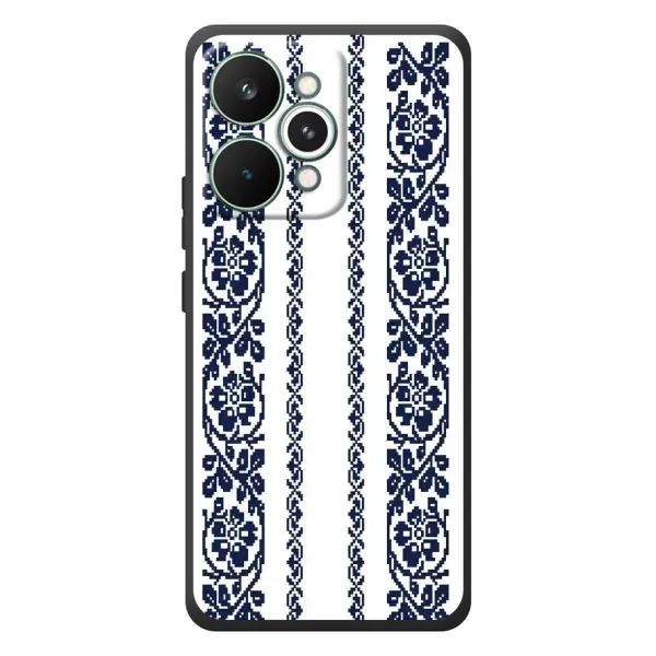 Чохол з малюнком «Синя вишиванка» для Realme 15 Pro Чохол з малюнком «Синя вишиванка» для Realme 15 Pro