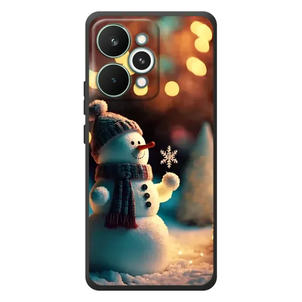 Чехол с рисунком «Снеговик праздничный» для Realme 15 Pro Чехол с рисунком «Снеговик праздничный» для Realme 15 Pro