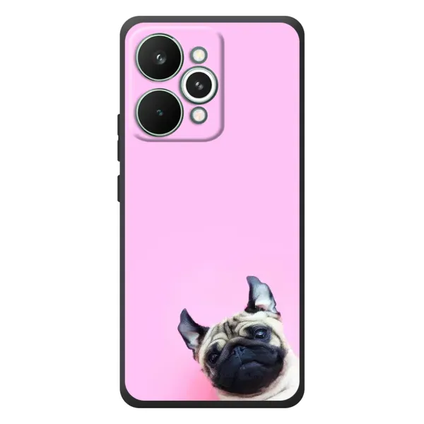 Чехол с рисунком «Собака на розовом» для Realme 15 Pro Чехол с рисунком «Собака на розовом» для Realme 15 Pro