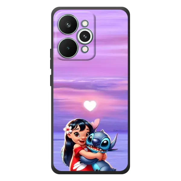 Чехол с рисунком «Стич и Лило» для Realme 15 Pro