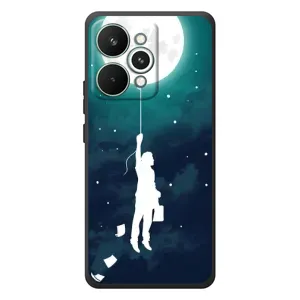 Чехол (ТПУ) с планетами на RealMe 15 Pro (To The moon)