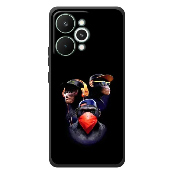Чехол с рисунком «Три обезьяны» для Realme 15 Pro Чехол с рисунком «Три обезьяны» для Realme 15 Pro