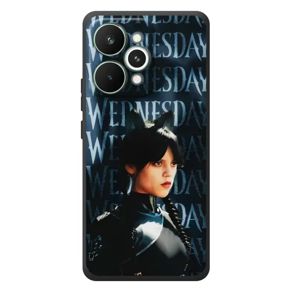 Чехол с рисунком «Уэнздей с ушками» для Realme 15 Pro Чехол с рисунком «Уэнздей с ушками» для Realme 15 Pro