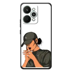 Силіконовый Чохол на RealMe 15 Pro з картинкой Модных девушек