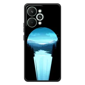 Літній Чохол на RealMe 15 Pro (Синій Водоспад)