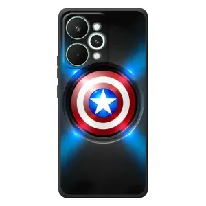 Чехол с Щитом Капитана Америки на RealMe 15 Pro (Яркий Щит Капитана)